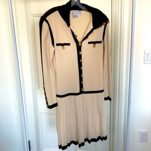 Vintage RENA LANGE dress, fits size 8-10